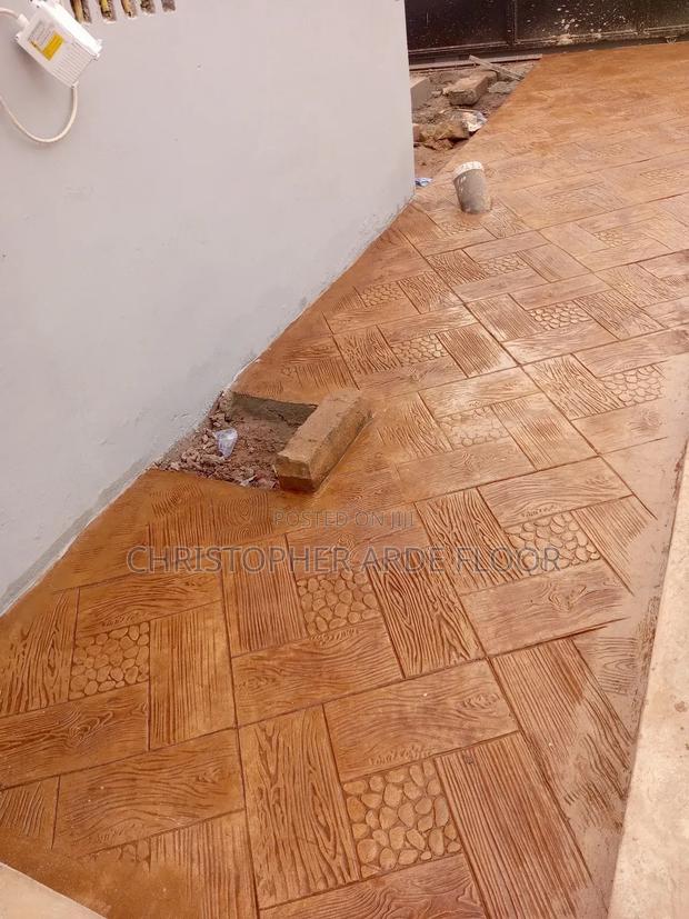 Floor Design (Stamp Concrete) · Photo 5