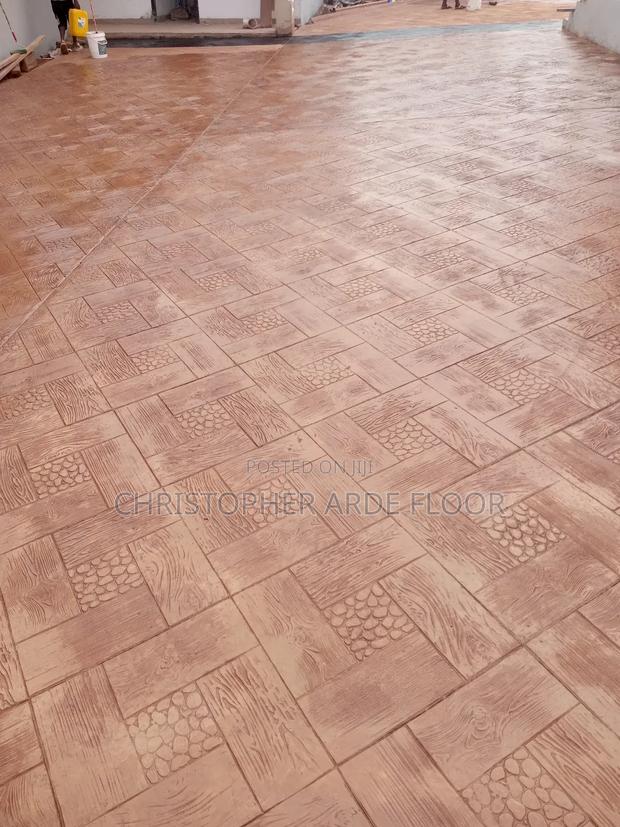 Floor Design (Stamp Concrete)