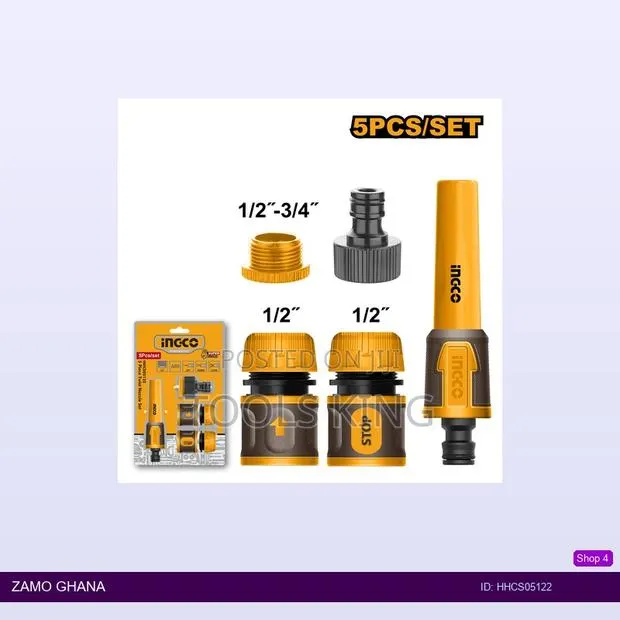 5 Piece Twist Nozzle - Hhcs05122 · Photo 1