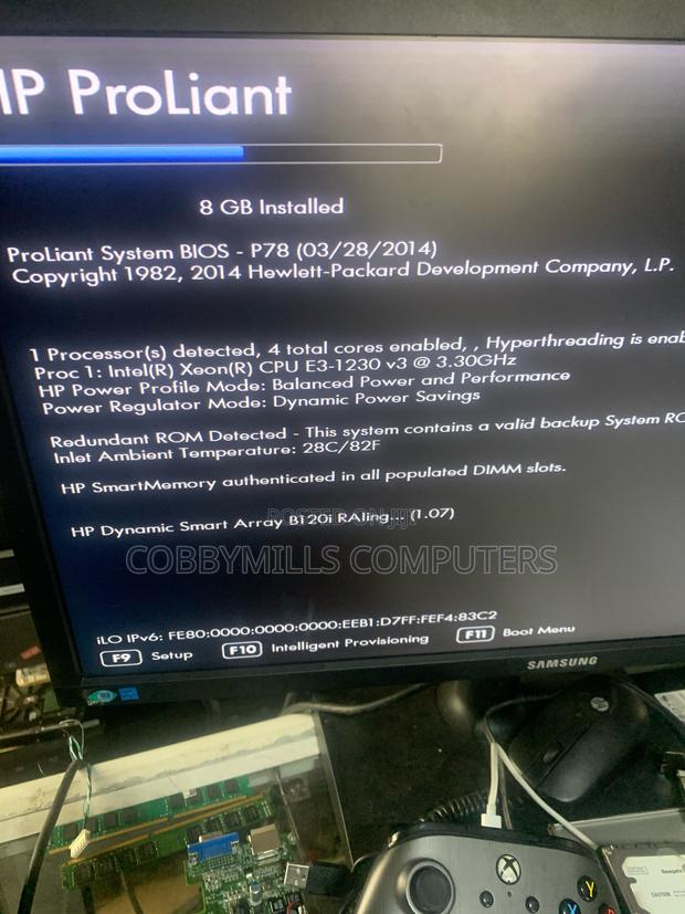 Server HP ProLiant ML 8GB Intel Xeon HDD 1T · Photo 3