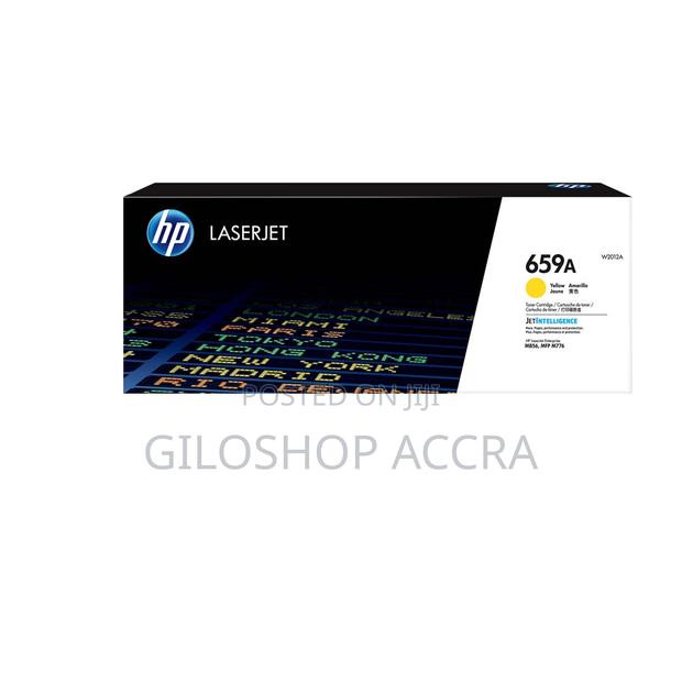 Hp 659a Yellow Original Laserjet Toner Cartridge, W2012a · Photo 1