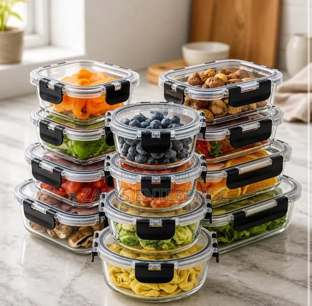 24pcs Glass Storage Air Tight Bowls · Photo 1