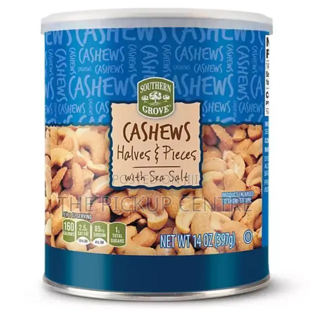 Cashew Halves and Pieces With Sea Salt · Photo 1