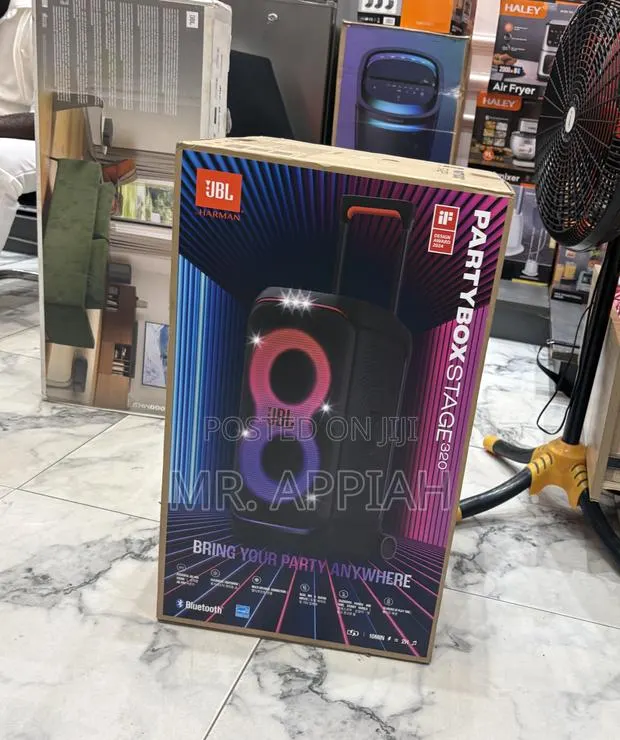 Sealed in Box JBL Party Box 320 Portable Bluetooth Speaker(Black) · Photo 1