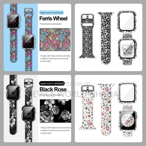 Printed 2 In 1 Case + Strap For Apple Watch (All Sizes) · Photo 1