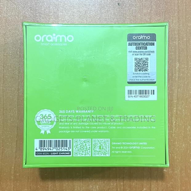 Oraimo Nova v 2.01” Hd Smart Watch - Osw-802n · Photo 3
