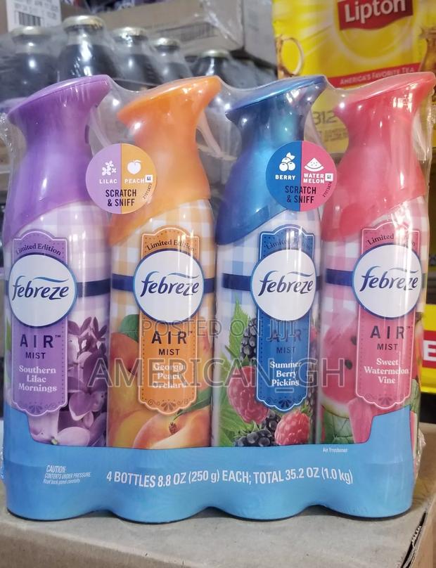Febreze Air Mist, 4 Pack (250g Each) · Photo 1