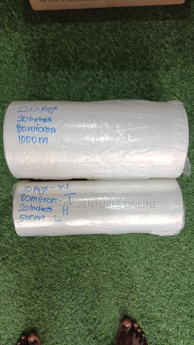 20kg, 20inch Shrink Wrap Rubber Film 80micron by 20 Inches · Photo 5