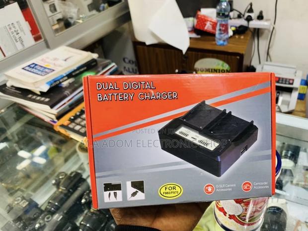 Classic Design Dual Digital Battery Charger With USB Output. · Photo 1