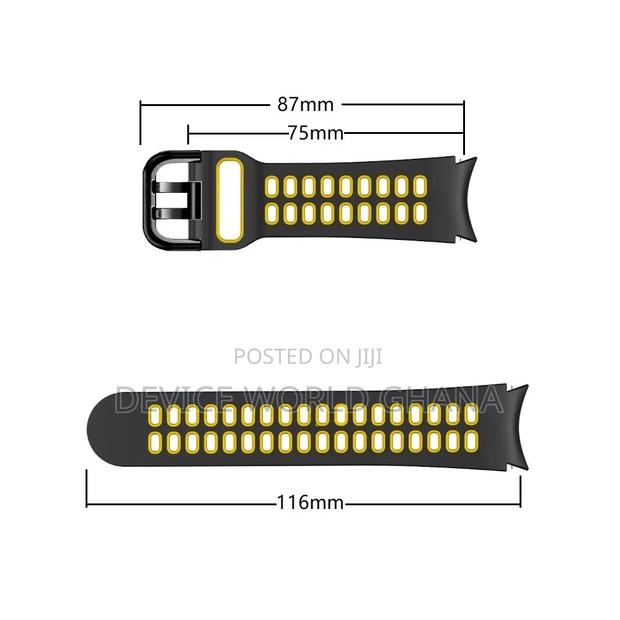 Perforated Silicon Strap for Samsung Watch 4 5 6 and 7 · Photo 2