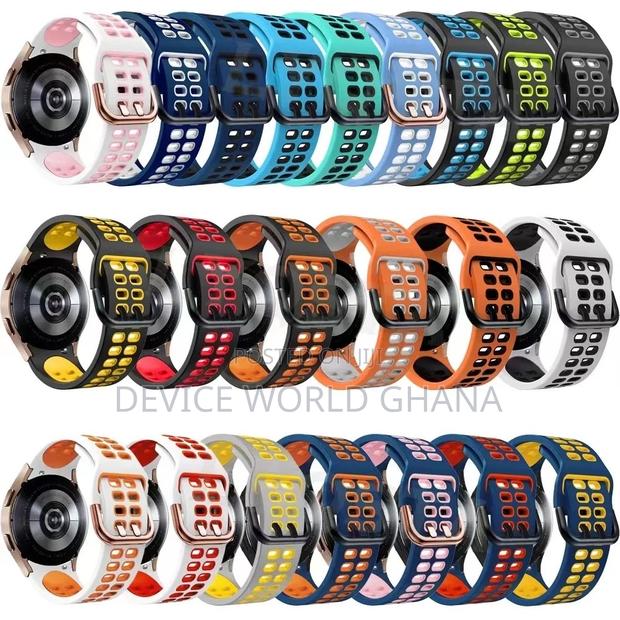 Perforated Silicon Strap for Samsung Watch 4 5 6 and 7 · Photo 1