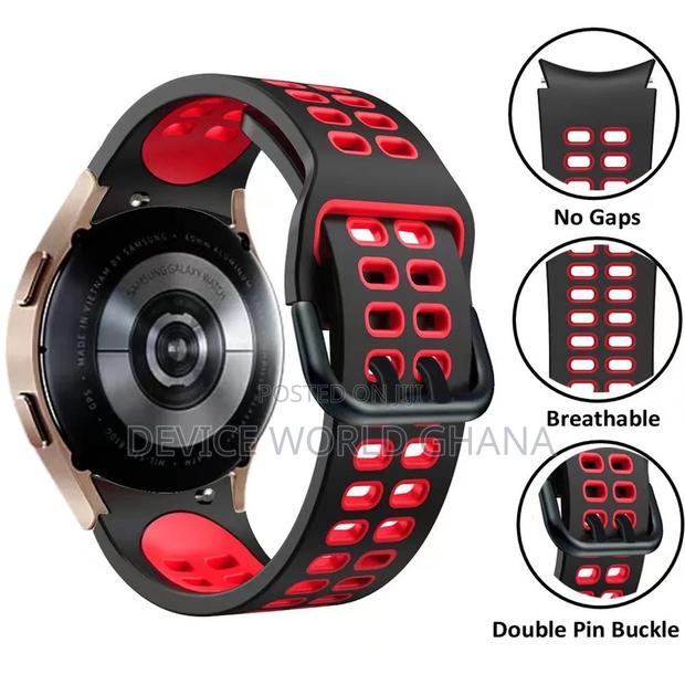 Perforated Silicon Strap for Samsung Watch 4 5 6 and 7 · Photo 4