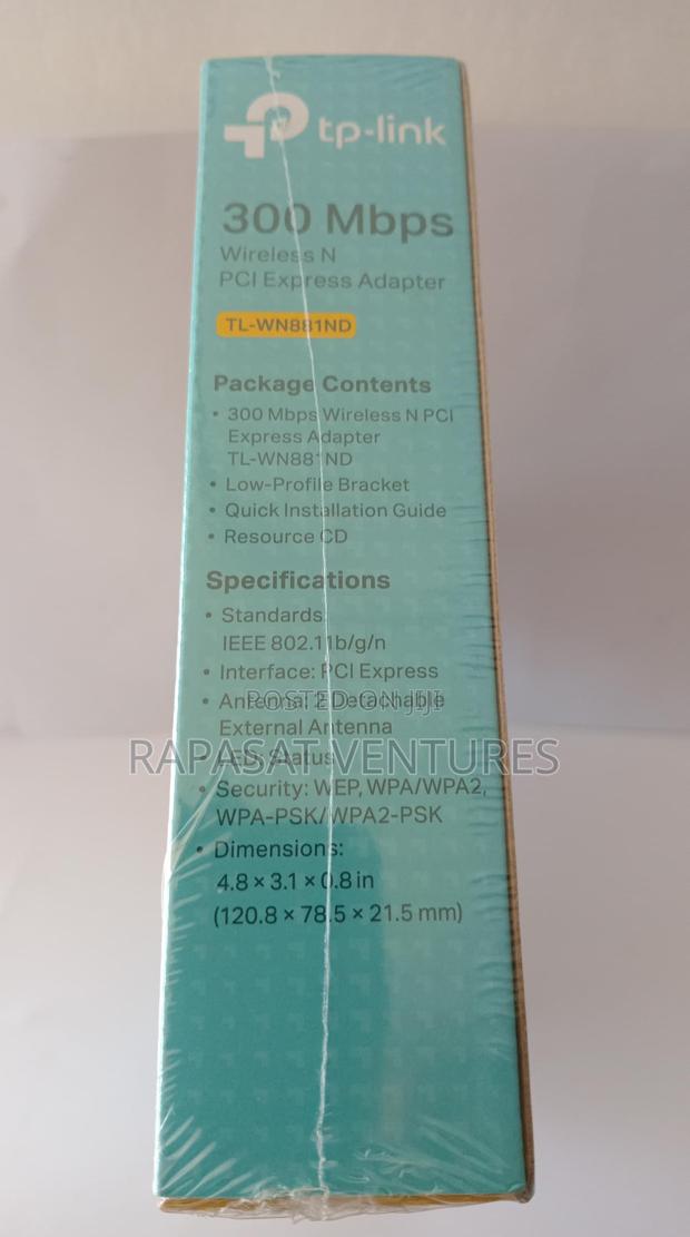 Tp-Link Tl-Wn881nd 300mbps Wireless N Pci Express Adapter · Photo 3