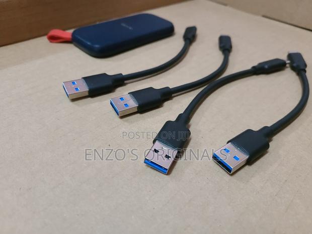 Portable Ssd Cable Usb-c To Usb 3.1 10gbps Data Cable 0.15m · Photo 3