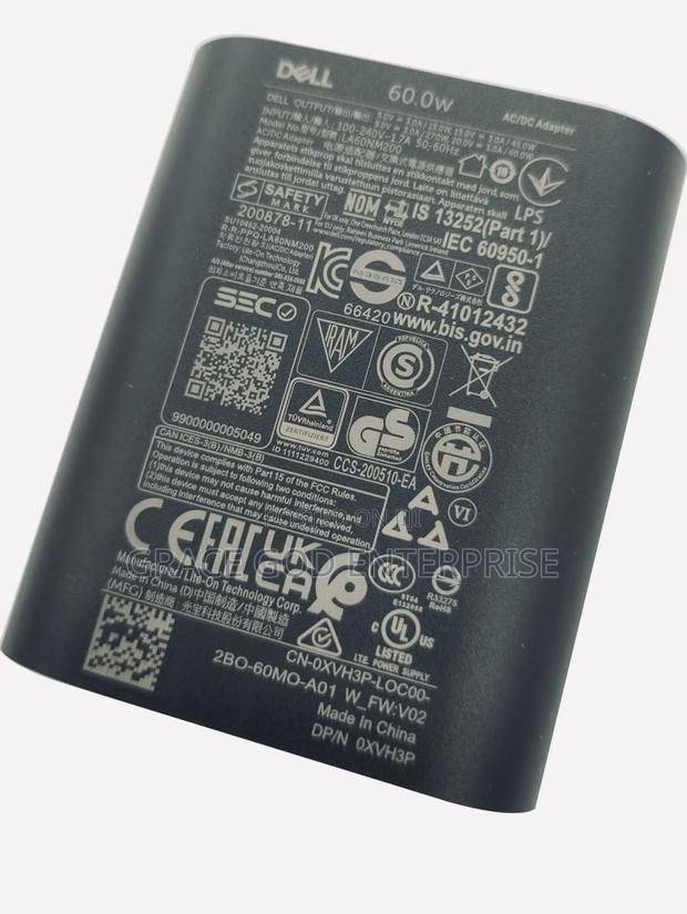Original Dell 60w Usb-c Gan Ultra Slim Ac Adapter · Photo 3