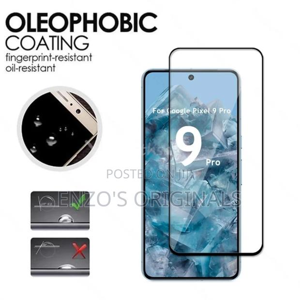 Google Pixel 9, 9XL and 9pro Full Glass Screen Protector 9H · Photo 7