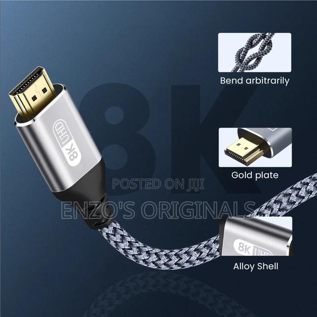 HDMI 2.1 8kay at 60hz 4kay at 120hz 3M or 10ft Length · Photo 5