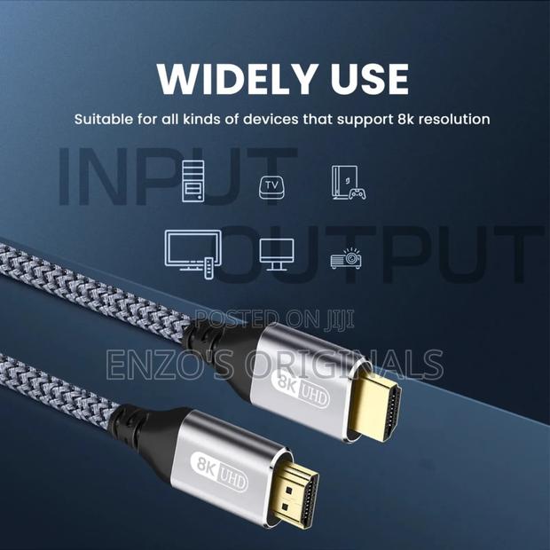 HDMI 2.1 8kay at 60hz 4kay at 120hz 3M or 10ft Length · Photo 7