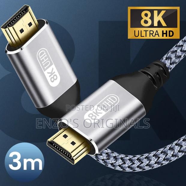 HDMI 2.1 8kay at 60hz 4kay at 120hz 3M or 10ft Length · Photo 1