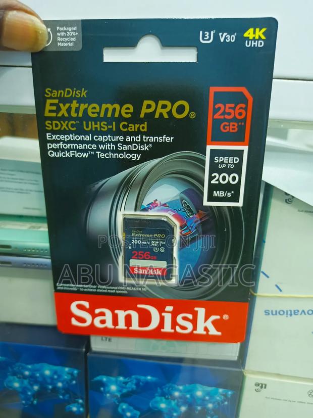 Sandisk Extreme Pro Camera SD Card 256GB · Photo 3