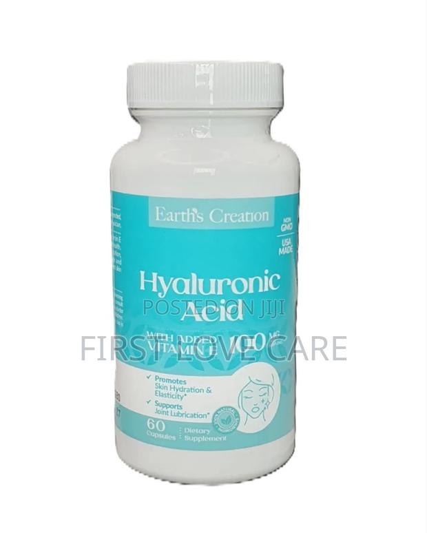 Hyaluronic Acid 100 Mg + Vitamin E – Deep Skin Hydration, Elasticity · Photo 2