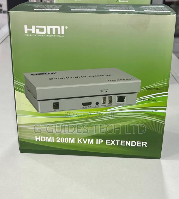 200m KVM Ip Hdmi Extender, 200m Hdmi Extender KVM Ip + Usb · Photo 1