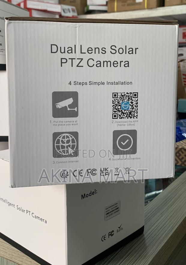 PTZ Solar Camera Two Screens Camera Outdoor Solar · Photo 4