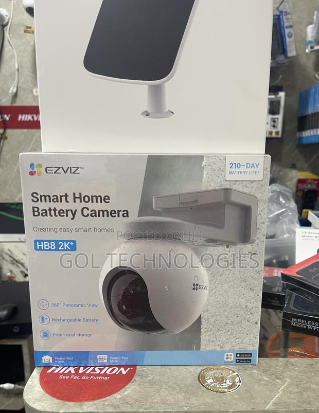 EZVIZ HB8 Solar Wireless Camera Smart Home Battery Camera · Photo 2