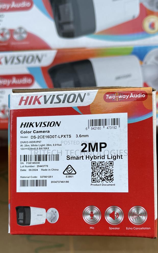 Hikvision Colorvu 2mp Two Way Audio Siren Outdoor Camera · Photo 6