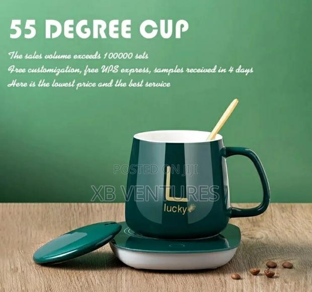 Ceramic Coffee Cup + Automatic Heating Pad Energy Saving · Photo 5