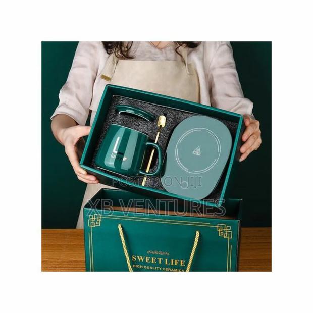 Ceramic Coffee Cup + Automatic Heating Pad Energy Saving · Photo 3