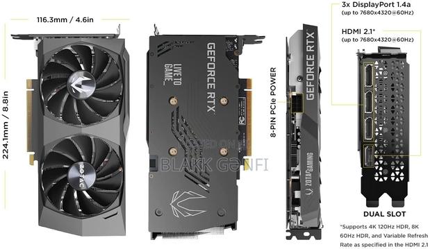 Zotac Gaming Twin Edge RTX 3050 8gb Card · Photo 3