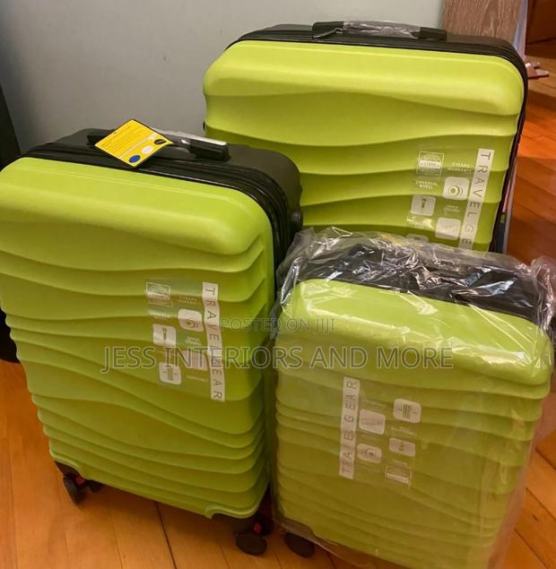 3-Piece Suitcase(Green) · Photo 2