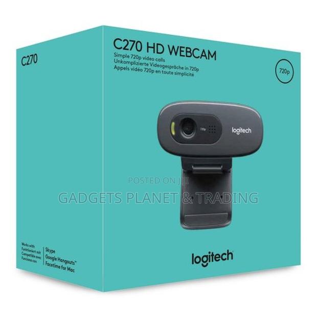 Logitech C270 Digital Hd Webcam - (Black, Hd 720p/30fps) · Photo 3