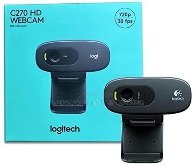 Logitech C270 Digital Hd Webcam - (Black, Hd 720p/30fps) · Photo 2