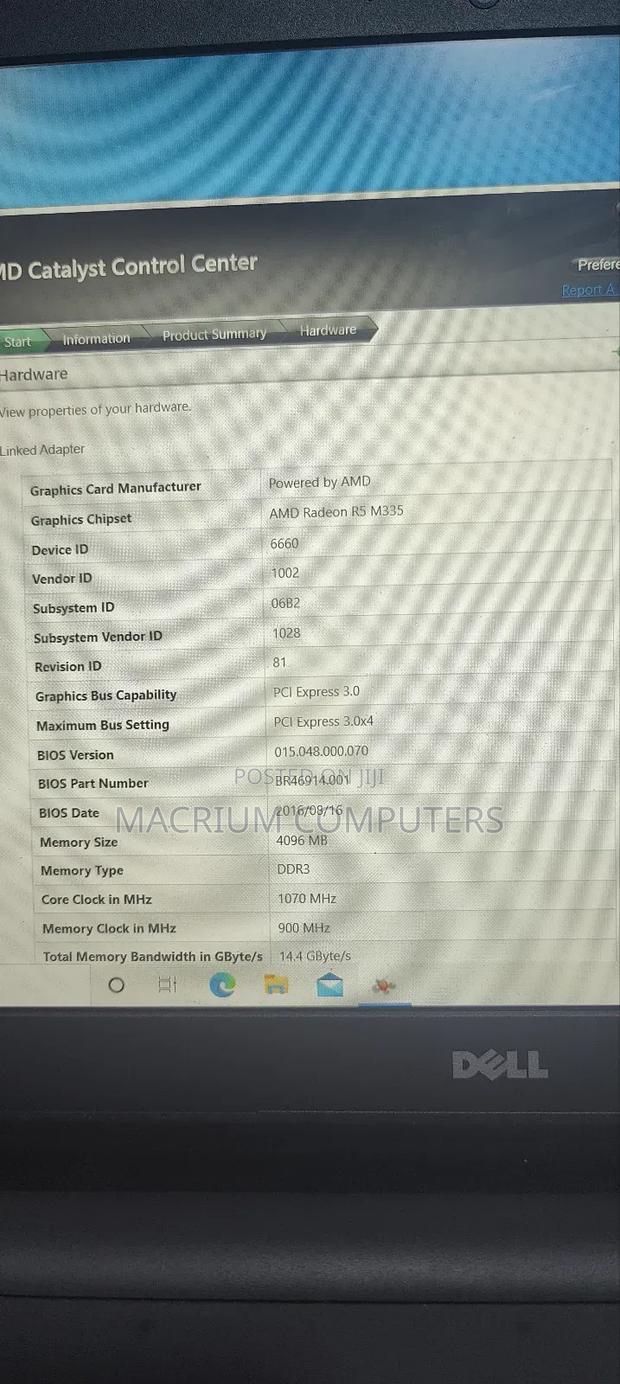 Laptop Dell Inspiron 5559 8GB Intel Core I7 HDD 1T · Photo 1
