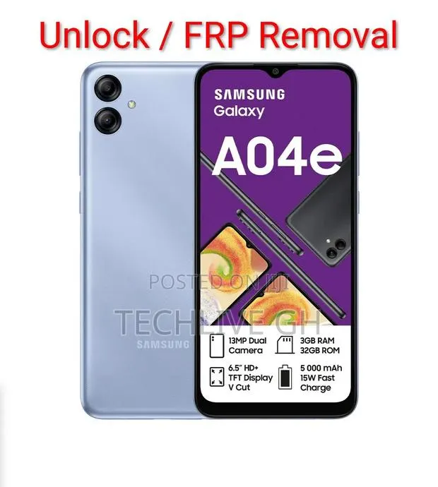 FRP Removal for Samsung A04e · Photo 1