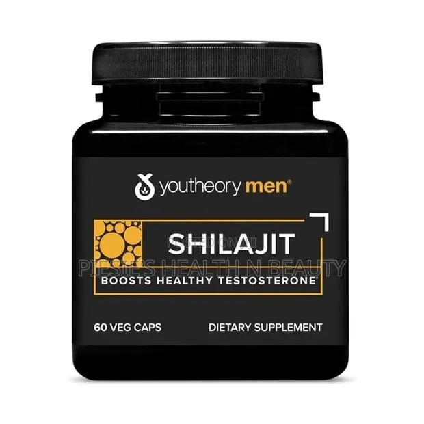 Youtheory Men's Shilajit - 250 Mg Shilajit 60 Capsules · Photo 1