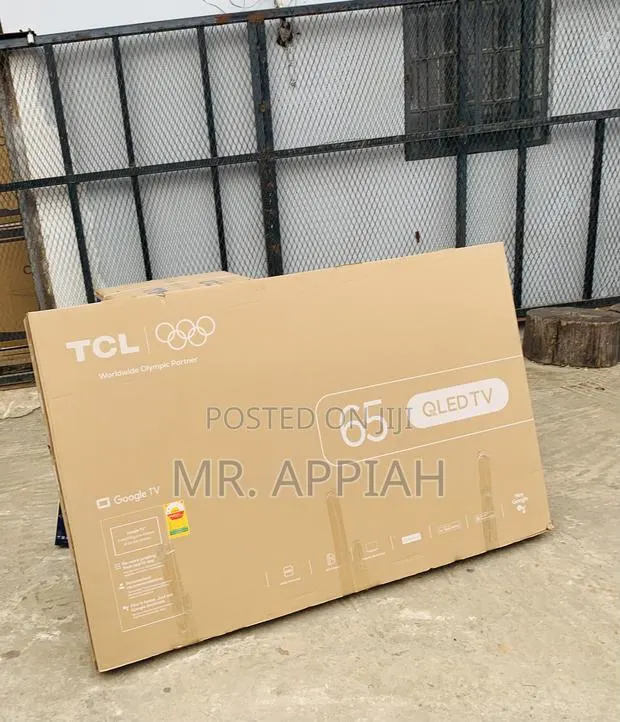 Order Classic TCL 65” Qled Smart Android Television(Black) · Photo 1