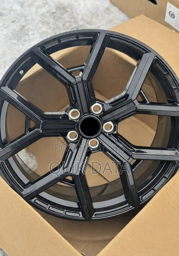 22” OEM Quality Satin Black Rims for Land and Range Rover Vehicles · Photo 1