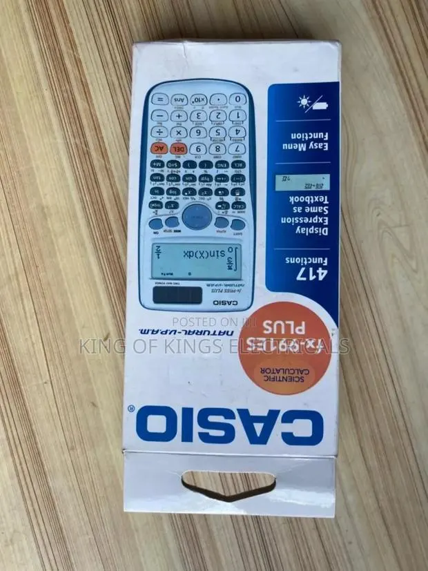 Casio Fx-991es Plus Scientific Calculator – 417 Functions, Natural · Photo 1