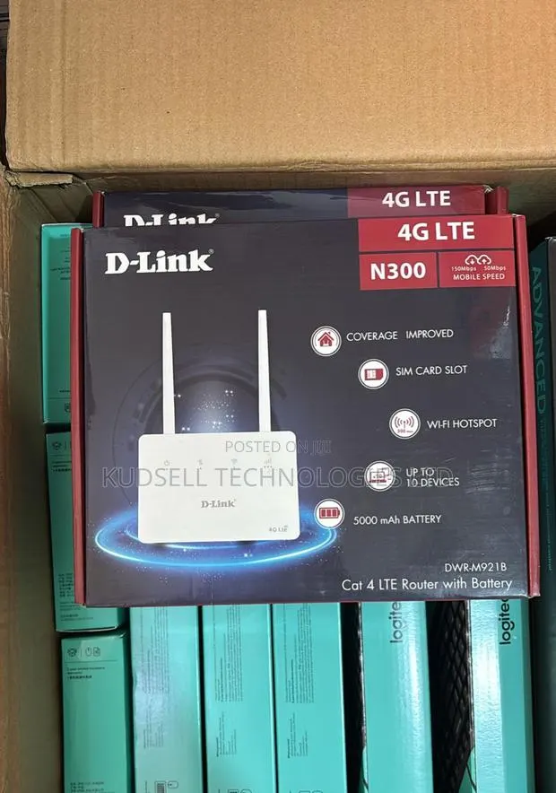 D-Link DWR-M921 4g Lte Wi-Fi Router With 5000mah Battery · Photo 1