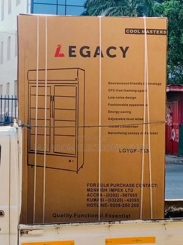 High Quality Legacy Double Door Display Refrigerator. · Photo 1