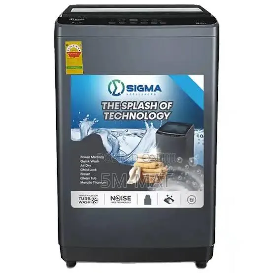 8.5 Kg Sigma Top Load Full Automatic Washing Machine (Swm-T805tl) · Photo 1
