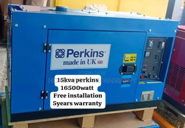 Play Energy Systems Perkins 15kva 16500watt Generator Ats · Photo 1