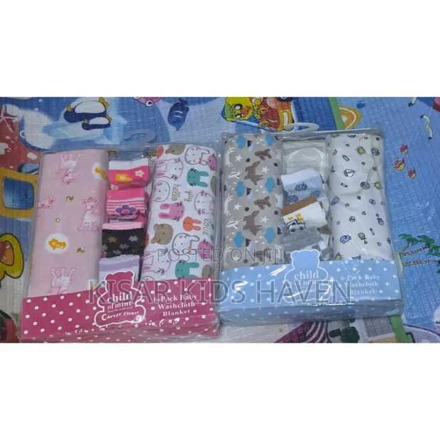 Multipurpose Coloured Cot Sheets 2yards With Socks · Photo 1
