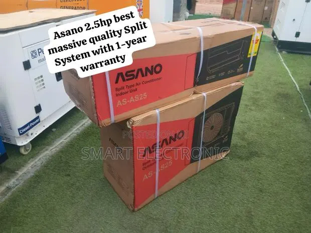 Asano 2.5HP Split Type Air Conditioner – Massive Cooling Performance · Photo 1