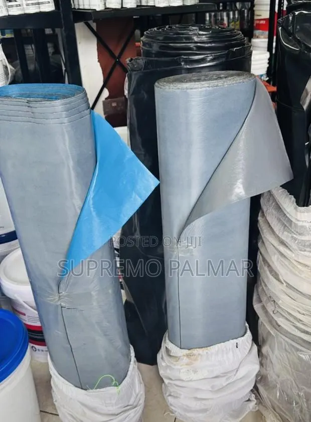 Self-Adhesive Bitumen Waterproof Membrane Roll | Roof Leak, 1m X Size · Photo 1
