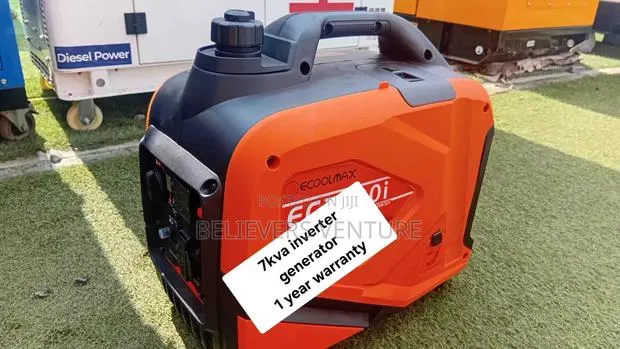 Ecoolmax 7KVA Inverter Generator – Energy-Saving Power · Photo 1