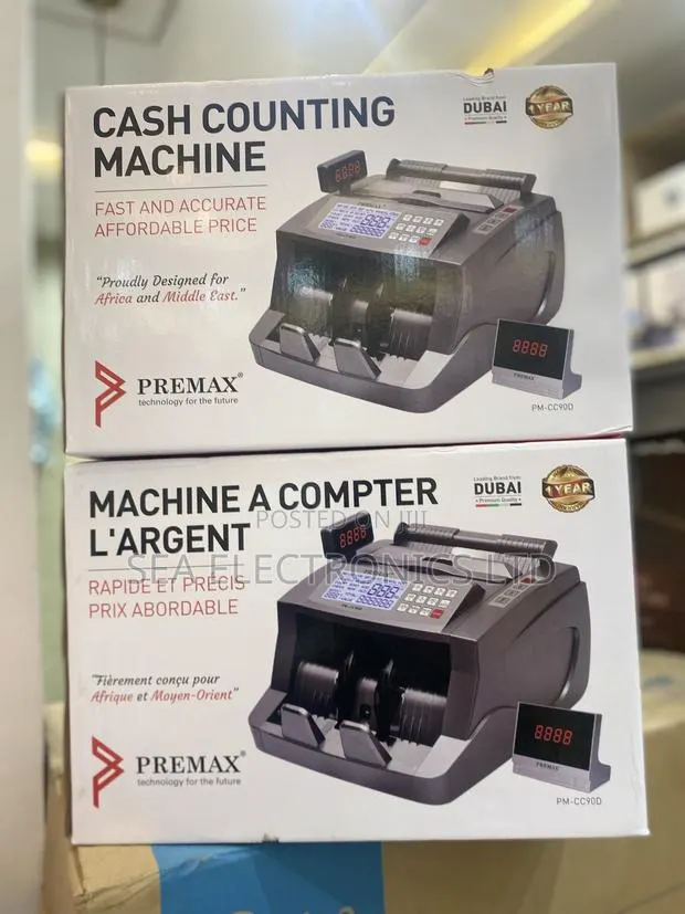Simple to Use Premax Pm-Cc90d Bill Cash Counting Machine · Photo 1